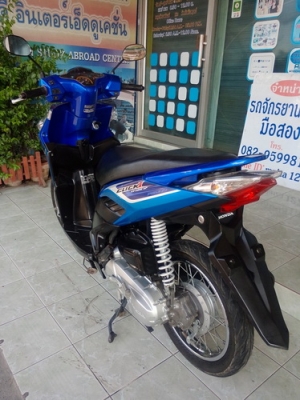 Honda Click 110i รถปี2553 สีน้ำเงิน สวยๆเครื่องดีเยี่ยม ราคาถูกครับ