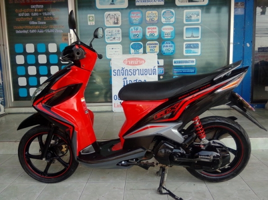 Mio125 GTX ตัวท็อป (ล้อแม็กซ์แท้) รถปี54 เครื่องดี เล่มครบพร้อมโอนครับ