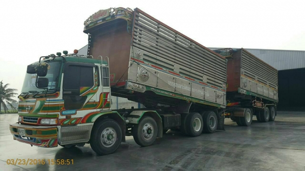 ขายรถพ่วง 24 ล้อ แม่-ลูก กระบะคอกเกษตรไม้ดั้ม อู่.ซุ่นชัย HINO PROFIA เครื่อง.K13C-335 แรง 7 เกียร์ ราคา.1650000 ต่อรอง ขายรถพ่วง 24 ล้อ แม่-ลูก กระบะคอกเกษตรไม้ดั้ม อู่.ซุ่นชัย HINO PROFIA เครื่อง.K13C-335 แรง 7 เกียร์ ราคา.1650000 ต่อรอง