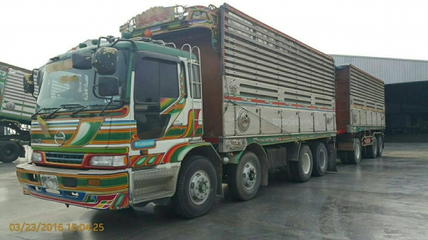 ขายรถพ่วง 24 ล้อ แม่-ลูก กระบะคอกเกษตรไม้ดั้ม อู่.ซุ่นชัย HINO PROFIA เครื่อง.K13C-335 แรง 7 เกียร์ ราคา.1650000 ต่อรอง ขายรถพ่วง 24 ล้อ แม่-ลูก กระบะคอกเกษตรไม้ดั้ม อู่.ซุ่นชัย HINO PROFIA เครื่อง.K13C-335 แรง 7 เกียร์ ราคา.1650000 ต่อรอง