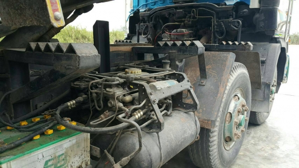 ขายรถพ่วง 24 ล้อ แม่-ลูก กระบะเนียมคอกเกษตรดั้ม อู่.รวมชัย HINO FM3M วางเครื่อง.P11C-320 แรง เกียร์อีตั้น ราคา.1650000 สนใจรีบจองด่วน