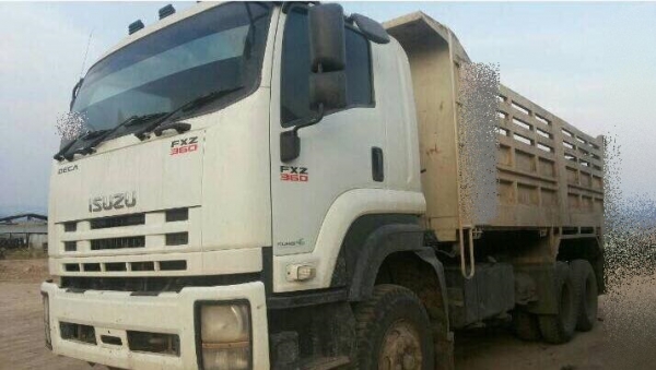 รถสิบล้อ ISUZU DECA FXZ360แรง โฉมปี 53 กะบะดั้มเสรีชัยพัฒนา รถสวยพร้อมใช้งาน ราคาต่อรองได้