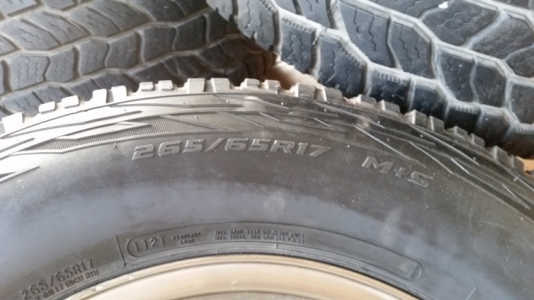 ล้อขอบ 17 พร้อมยาง