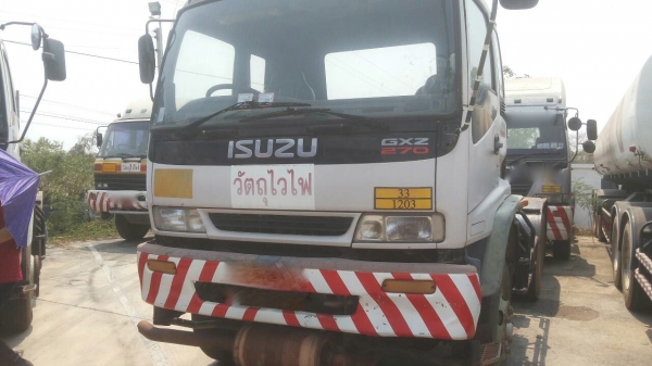 รถอีซูซุ 10 ล้อ หัวลาก  GXZ  270 แรงม้า. ปี 45.  ,  ( ** มี ขาย 2 คัน. )    สนใจติดต่อ  081 - 6079515