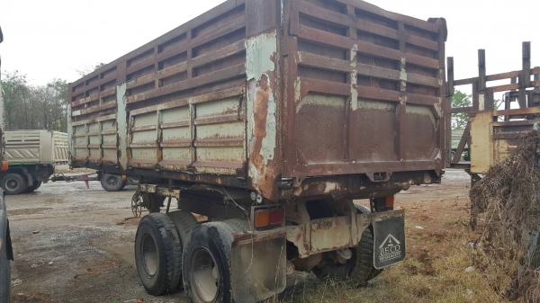 ขาย หางเทนเลอร์ดั้ม 2 เพลา ยาว 7 เมตร รถใช้งานได้ปกติ เอกสารเล่มทะเบียนครบ ราคาต่อรองได้