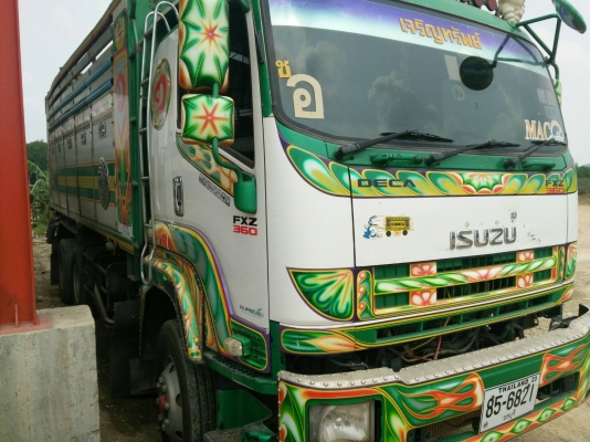 สิบล้อ ออีซูชุ 360โฉมปี53.จด.ปี55 แม่ลูก3คาน ดั้มมีเนียม สภาพดีสวยบางเดิมพร้อมใช้ ทะเบียนพร้อมโอน