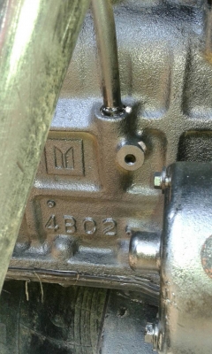 เครื่องอีซูสุพร้อมเกียร์ 4BC2 100 แรงม้า  พร้อมใช้งาน  มีใบคุมเครื่อง (หน้าเล่ม)