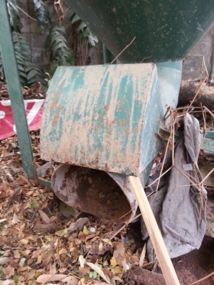 พ๊อคเก็ตเทปูน แบบเปิดข้าง 550 ลิตร ขายถูก