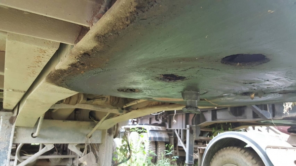 ขาย หางเทนเลอร์ดั้ม 3 เพลา ยาว 7.50 เมตร อู่ PANUS คัสซีสวย ช่วงล่างดี ยางเต็ม ทะเบียนพร้อมโอน