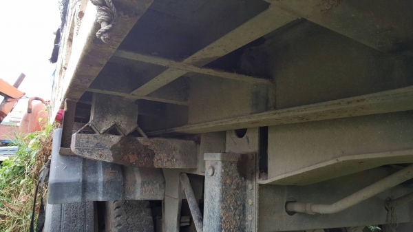 ขาย หางเทนเลอร์ดั้ม 3 เพลา ยาว 7.50 เมตร อู่ PANUS คัสซีสวย ช่วงล่างดี ยางเต็ม ทะเบียนพร้อมโอน