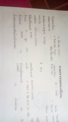 ขาย หัวลากHINO ติดก๊าซ NGV สภาพพร้อมใช้งาน เครื่องเกียร์ดี คัฃชีสวย เอกสารเลามทะเบียนพร้อมโอน