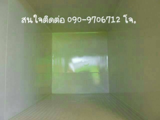 รถบรรทุก ISUZU NLR  4 ล้อเล็ก 130 แรงม้า ต่อตู้อลูมิเนียมน้ำหนักเบา