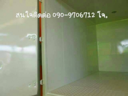 รถบรรทุก ISUZU NLR  4 ล้อเล็ก 130 แรงม้า ต่อตู้อลูมิเนียมน้ำหนักเบา