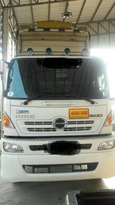 10ล้อ2เพลา HINO MEGA SERIES-500 FM1A 344 ไฮสปีด ยูโร 3 ปี56 (เบรคแห้ง) พ่วงแม่+ลูก ดั้มเหล็กคอกเกษตร อู่.SKT พิษณุโลก (เอส.เค.ที.เทรเลอร์ แอนด์ ทรัค) ลูก3คานแท้6.50ม. สภาพพร้อมใช้งาน เอกสารเล่มฯ ครบ **ขาย HINO MEGA-344 S-500 Hi-Spe