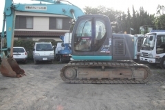 ขายรถแบคโฮเก่านอกจากญี่ปุ่น kobelco sk 135 yy04 สนใจโทรสอบถาม 092-3309229 อี๊ด