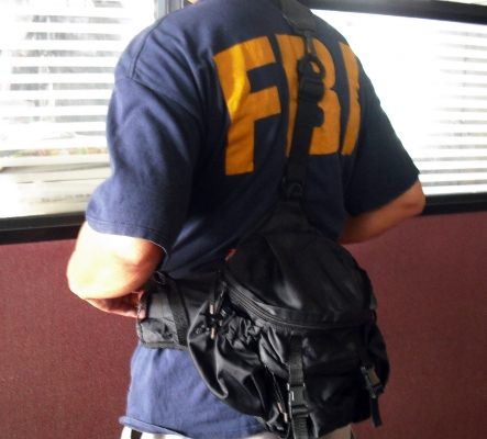 กระเป๋าเป้คาดเอวหลังทรงหน่วย Delta