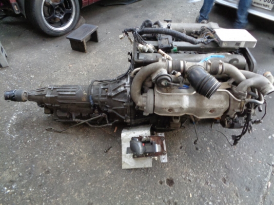 ขายเครื่อง 1JZ GTE แคร้งหลัง มีใบคุมเครื่อง