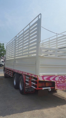 ขายรถล่องเพลาเดียว HINO FL1J เครื่อง JO8C-210 แรง ปี 42 กระบะต่อใหม่ไม่ดัมพ์ ยาง 80\% แอร์ ทะเบียนพร้อม