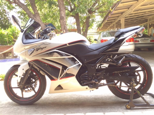 NINJA250 ปี2011 วิ่งมาเพียง 36000โลแท้ รถเจ้าของ2คนเท่านั้น ไม่มีชนหนักแน่นอน