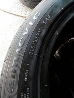 215/55R17 MICHELIN PRIMACY LC ปี13 ชุด 4 เส้น tel.081-427-3941 ไอดีไลน์ 0814273941 215/55R17 MICHELIN PRIMACY LC ปี13 ชุด 4 เส้น tel.081-427-3941 ไอดีไลน์ 0814273941