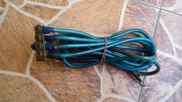 สายกราวน์วายญี่ปุ่นสีเขียว 5จุด