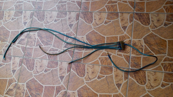 สายกราวน์วายญี่ปุ่นสีเขียว 5จุด