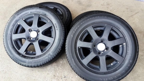 ล้อขอบ 14 4รู100 พร้อมยาง