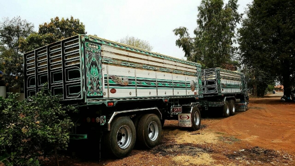 ขายรถบรรทุก 22 ล้อ พ่วงแม่ลูก-ดั๊มพ์ ยี่ห้อ ISUZU DEGA FXZ 360 แรงม้า ปี 2556  ( การันตีรถสวยจริงๆ  เจ้าของขายเอง )