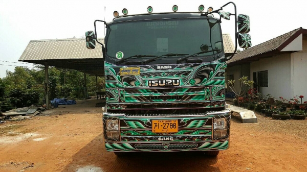 ขายรถบรรทุก 22 ล้อ พ่วงแม่ลูก-ดั๊มพ์ ยี่ห้อ ISUZU DEGA FXZ 360 แรงม้า ปี 2556  ( การันตีรถสวยจริงๆ  เจ้าของขายเอง )