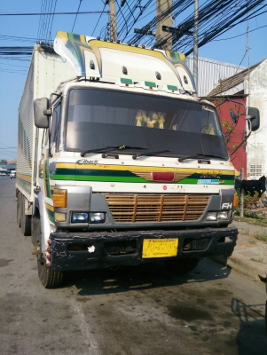 สิบล้อ ฮีโน่ FN2K 195เพาเดียว ตู้เปียกยาว6.50ม สภาพดีสวยเดิมๆพร้อมใช้ ทะเบียนพร้อมโอน