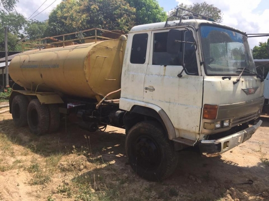 รถน้ำพร้อมใช้ HINO KT725  168 แรง ถัง 12000 ลิตร เล่มพร้อม