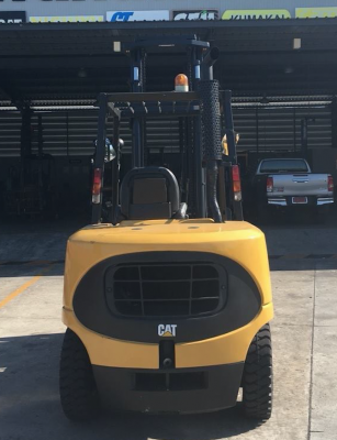 จำหน่าย Used Forklift CAT DP50KT โหลด 5 ตัน ดีเซล 6 สูบ เสาสูง 4.5 เมตร  สภาพ 90 \%