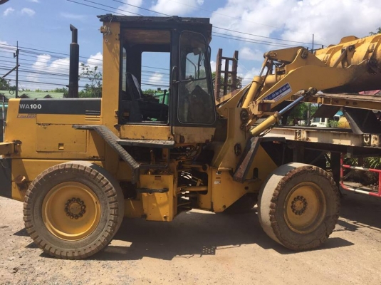 รถตักล้อยางตัน รถนอก WA100-1 เอกสารอินวอยล์