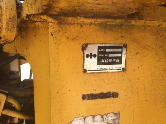 รถตักล้อยางตัน รถนอก WA100-1 เอกสารอินวอยล์