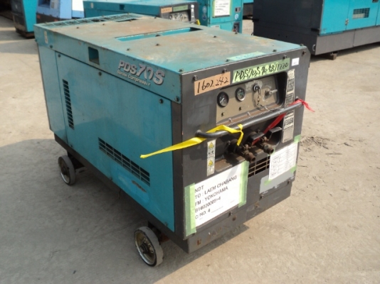 เครื่องปั๊มลม Airman PDS70S  เครื่องปั๊มลมยี่ห้อ Airman นำเข้าจาก ญี่ปุ่น