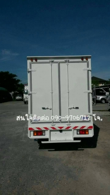 รถบรรทุก ISUZU NLR  4 ล้อเล็ก 130 แรงม้า ต่อตู้อลูมิเนียมน้ำหนักเบา