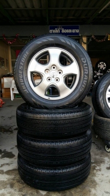 ขายล้อแม็ก vigo champ 16" พร้อมยางปี14 สนใจติดต่อ ตาเล็ก ล้อและยาง 081-3747940