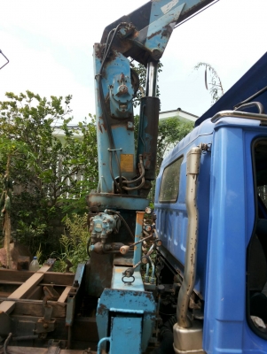 รถบรรทุก ISUZU NPR59 ปี42 6 ล้อใหญ่ดั๊มพ์ติดเครน เครื่อง 115 แรง แอร์เย็น เครื่องเสียงพร้อม พวงมาลัยพาวเวอร์ ราคา 468,000 บ.รถอยู่สระบุรี