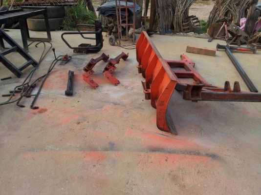 ลดสุดๆงดต่อรอง ชุดดันหน้าติดรถไถ 45แรงอุปกรณ์ครบ