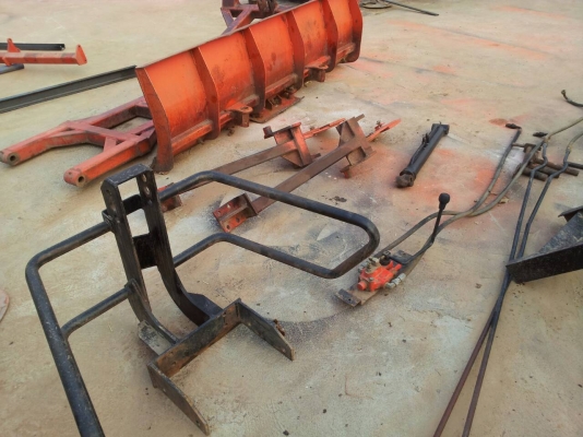 ลดสุดๆงดต่อรอง ชุดดันหน้าติดรถไถ 45แรงอุปกรณ์ครบ