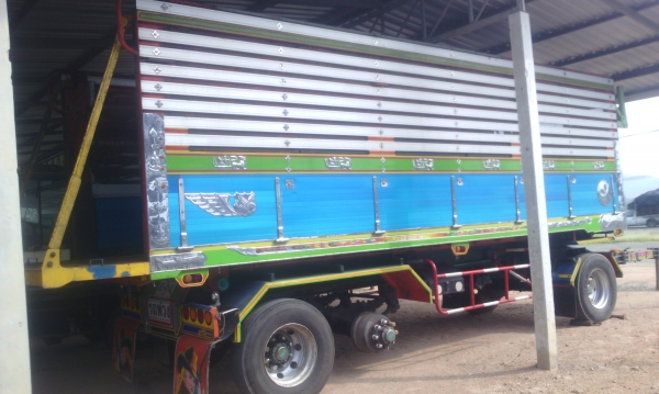 ลูกพ่วง  ลูกดั้ม สามเพลา ช่วงยาว