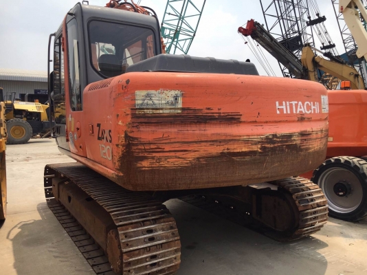 รถขุด Hitachi ZX120 #60655 Piping/ AC นำเข้าจากญี่ปุ่น  โทร. 080-6565422 (หนิง)