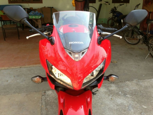 ขออนุญาตขายมอร์ไซด์บิ๊กไบท์ HONDA CBR500RA รุ่น 2012 สภาพสวยเหมือนรถใหม่  ใช้งานน้อย ระยะไมล์แค่ 973 กิโลเมตร