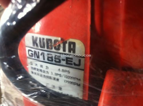 เครื่องยนต์  KUBOTA   GN185-EJ รหัสสินค้า : 14001744 ติดต่อ  Tel.086-8150487  www.nihonmono.com