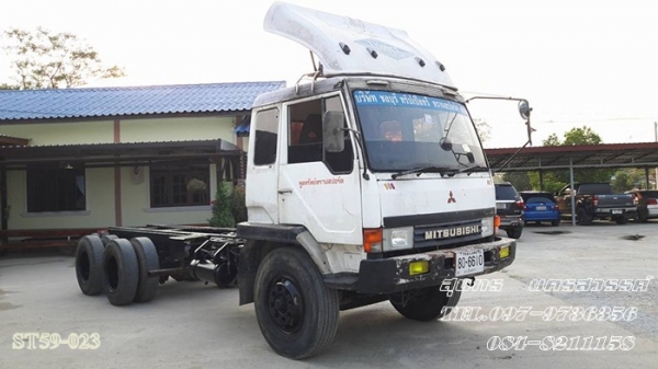 ขายด่วน รถบรรทุก 10 ล้อ MITSUBISHI FUSO 527MA / 190 แรง 2 เพลา (หัวคัซซี) พร้อมใช้งาน ราคาสุดคุ้ม