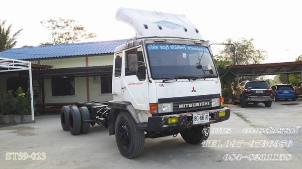 ขายด่วน รถบรรทุก 10 ล้อ MITSUBISHI FUSO 527MA / 190 แรง 2 เพลา (หัวคัซซี) พร้อมใช้งาน ราคาสุดคุ้ม