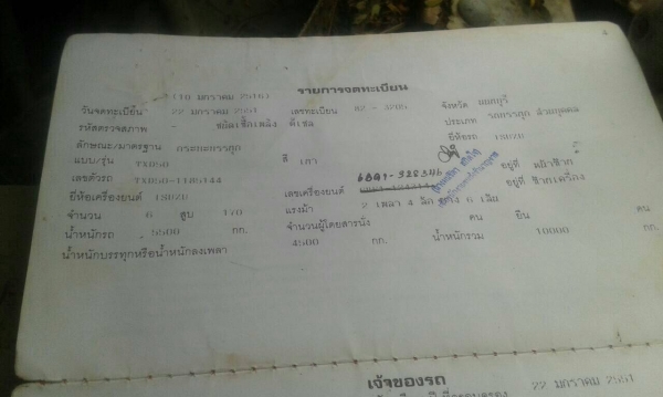 ขาย6ล้อดำเครื่อง6BD1เฟื่องท้ายฟูโช่ทะเบียนพร้อมโอน ขาย6ล้อดำเครื่อง6BD1เฟื่องท้ายฟูโช่ทะเบียนพร้อมโอน