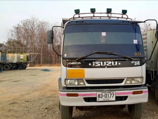 ขายรถบรรทุก ISUZU เครื่อง270 แรง ปี 45 กระบะดัมพ์สามมิตร มีระบบลากพ่วง รถพร้อมใช้งาน ขายรถบรรทุก ISUZU เครื่อง270 แรง ปี 45 กระบะดัมพ์สามมิตร มีระบบลากพ่วง รถพร้อมใช้งาน