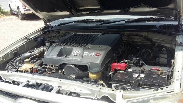 Toyota Hilux Vigo Extra Cab 2.5 D4D (E) สีเทา ปี 2006