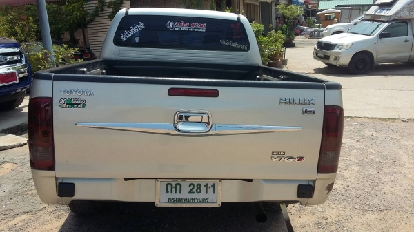 Toyota Hilux Vigo Extra Cab 2.5 D4D (E) สีเทา ปี 2006